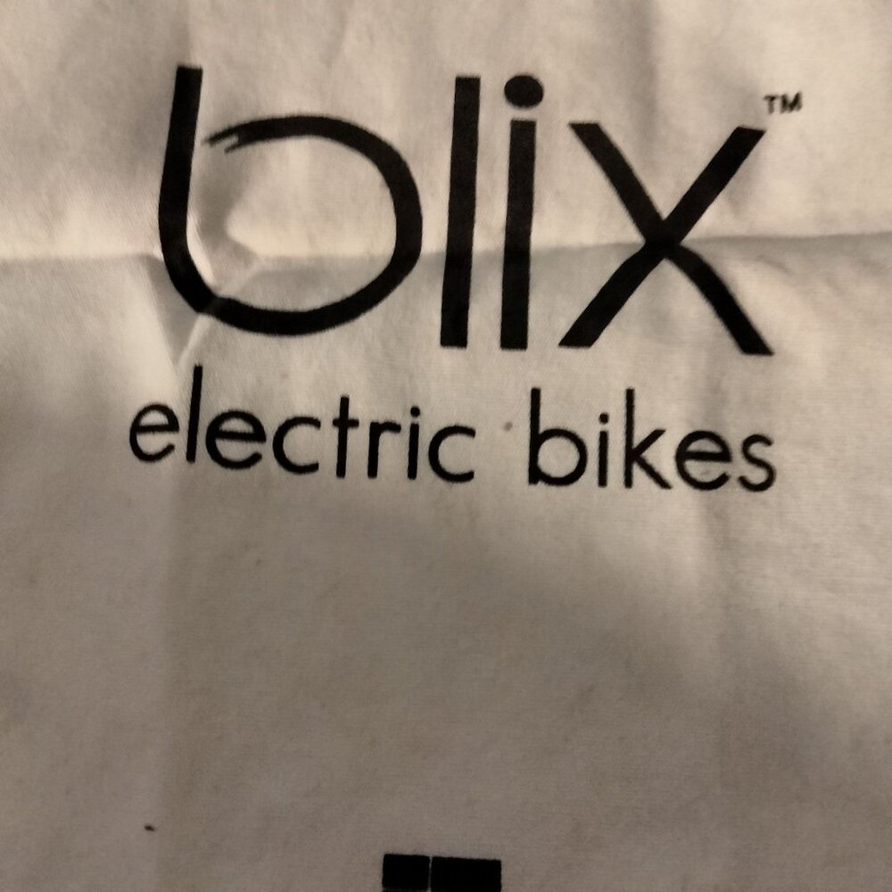 Blix Electric Bikes Canvas Tote Bag Cycle of Sweden Bicycle Art Cityscape - Picture 5 of 9